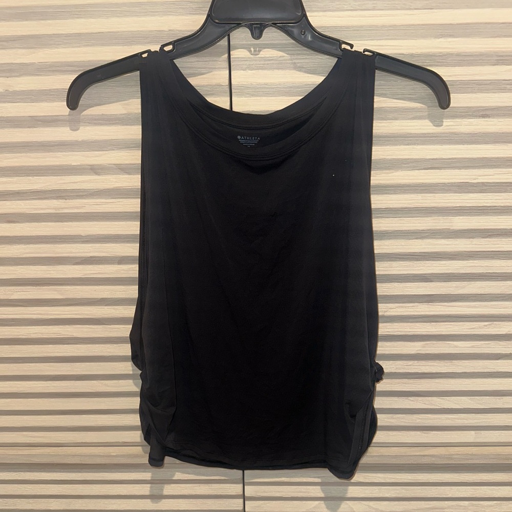 Athleta with ease side twist muscle Tank Top